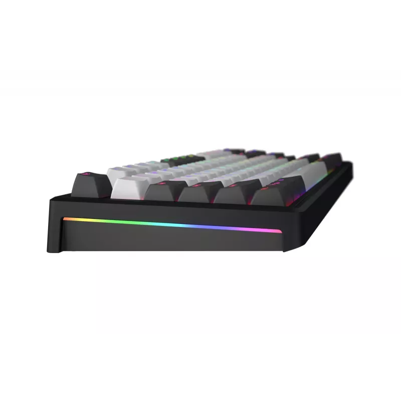 HATOR Skyfall Pro Wireless 80 klaviatūra žaidimams USB + RF belaidis + Bluetooth QWERTY JAV anglų juoda, pilka