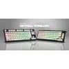 HATOR Skyfall Wireless 65 klaviatūra Gaming USB + RF Wireless + Bluetooth QWERTY US English Juoda, Balta