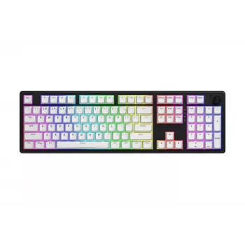HATOR Skyfall Wireless 100 klaviatūra Gaming USB + RF Wireless + Bluetooth QWERTY JAV anglų Juoda, Balta