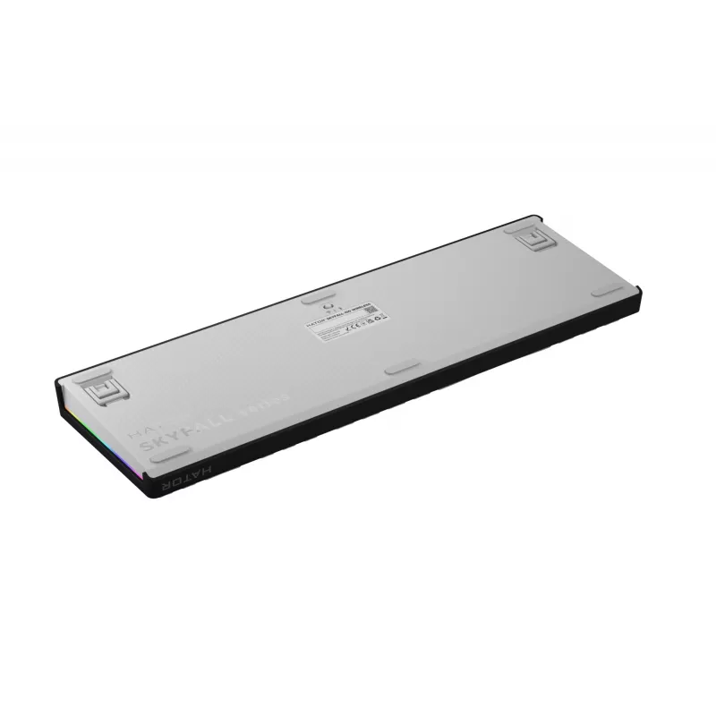 HATOR Skyfall Wireless 100 klaviatūra Gaming USB + RF Wireless + Bluetooth QWERTY JAV anglų Juoda, Balta