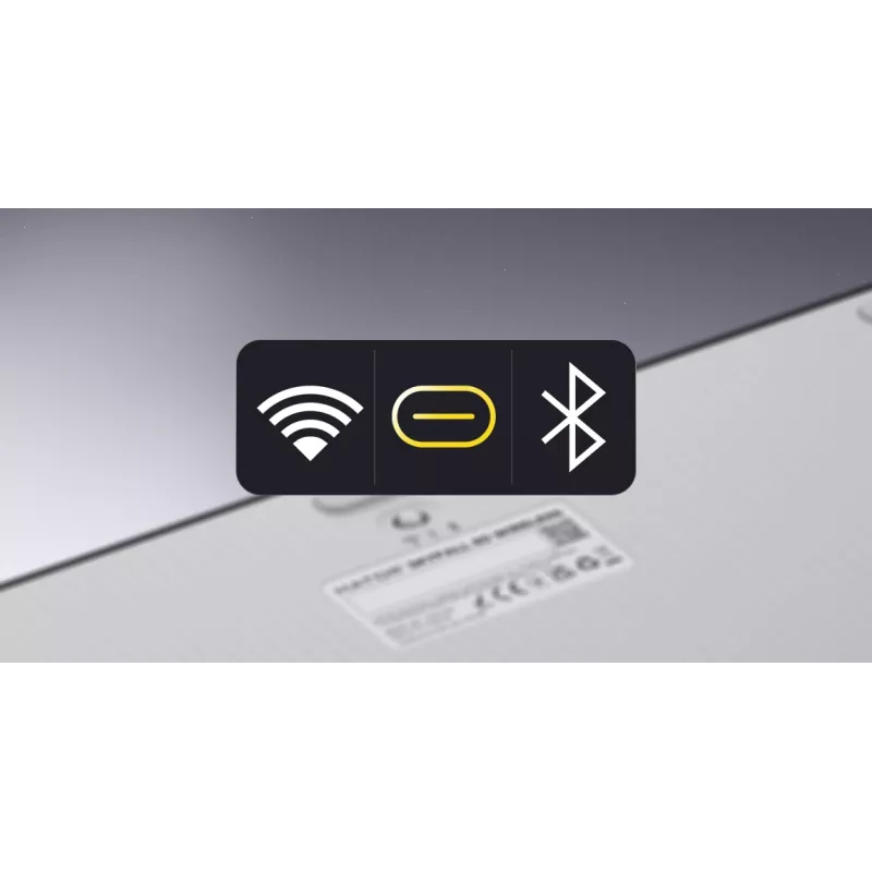 HATOR Skyfall Wireless 100 klaviatūra Gaming USB + RF Wireless + Bluetooth QWERTY JAV anglų Juoda, Balta