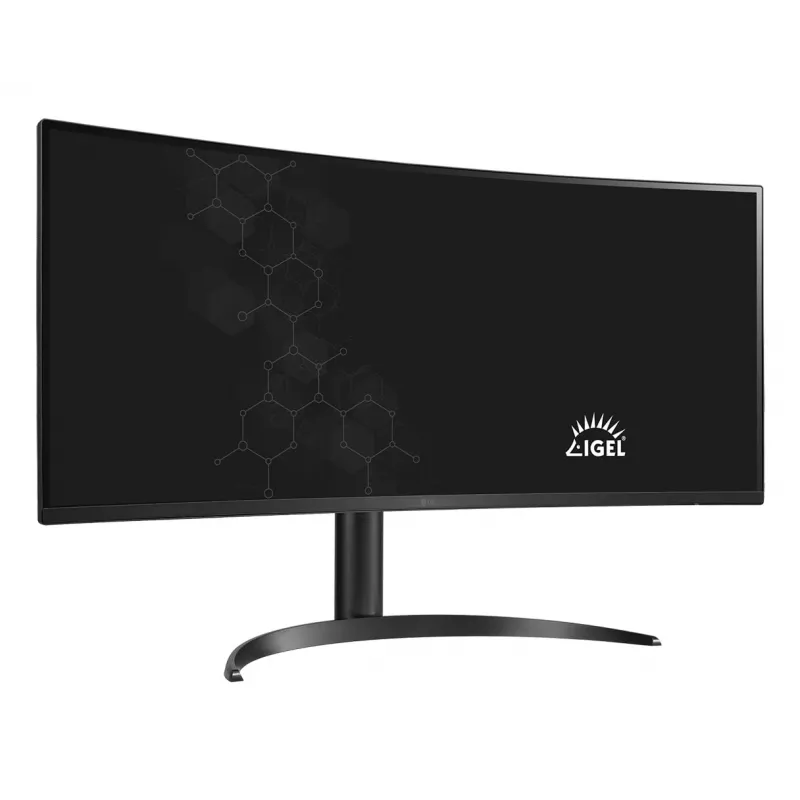 LG 34CR651I-6P All-in-One plonas klientas / monitorius, 34 colių (86,4 cm) WQHD lenktas ekranas, Intel Pentium Silver N6005, 8 GB RAM, 16 GB eMMC, Wi-Fi 6, juodas
