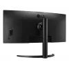 LG 34CR651I-6P All-in-One plonas klientas / monitorius, 34 colių (86,4 cm) WQHD lenktas ekranas, Intel Pentium Silver N6005, 8 GB RAM, 16 GB eMMC, Wi-Fi 6, juodas