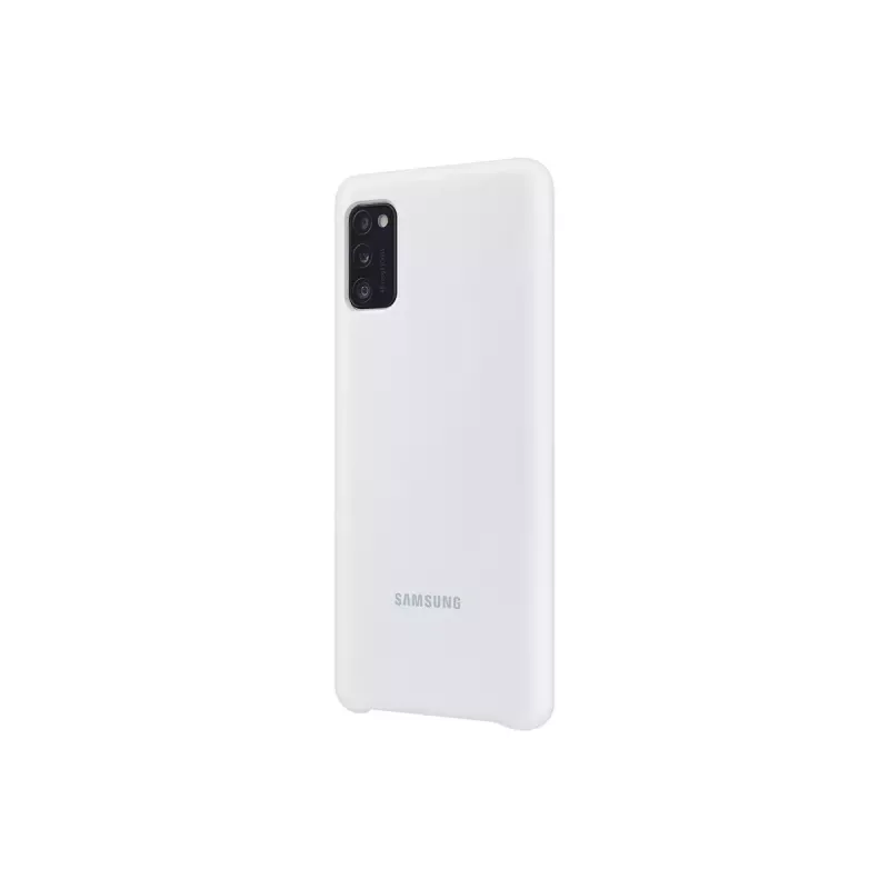 Samsung EF-PA415TWEGEU dėklas Galaxy A41 silikoninis baltas 15,5 cm (6,1 colio)