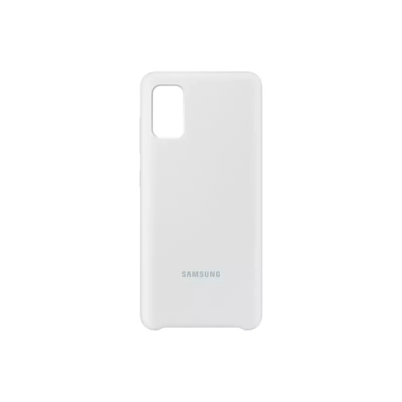 Samsung EF-PA415TWEGEU dėklas Galaxy A41 silikoninis baltas 15,5 cm (6,1 colio)