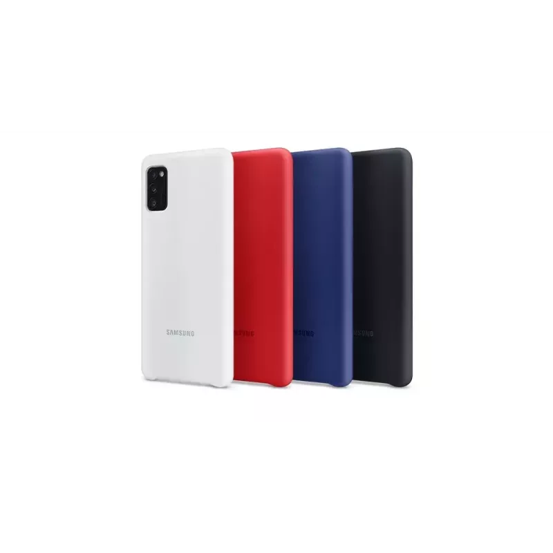 Samsung EF-PA415TWEGEU dėklas Galaxy A41 silikoninis baltas 15,5 cm (6,1 colio)