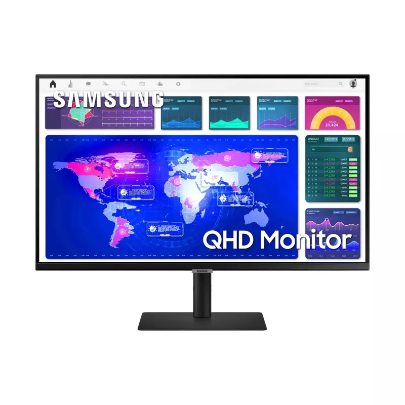 Samsung S32A600NWU kompiuterio monitorius 81,3 cm (32 col.) 2560 x 1440 pikselių Quad HD juodas