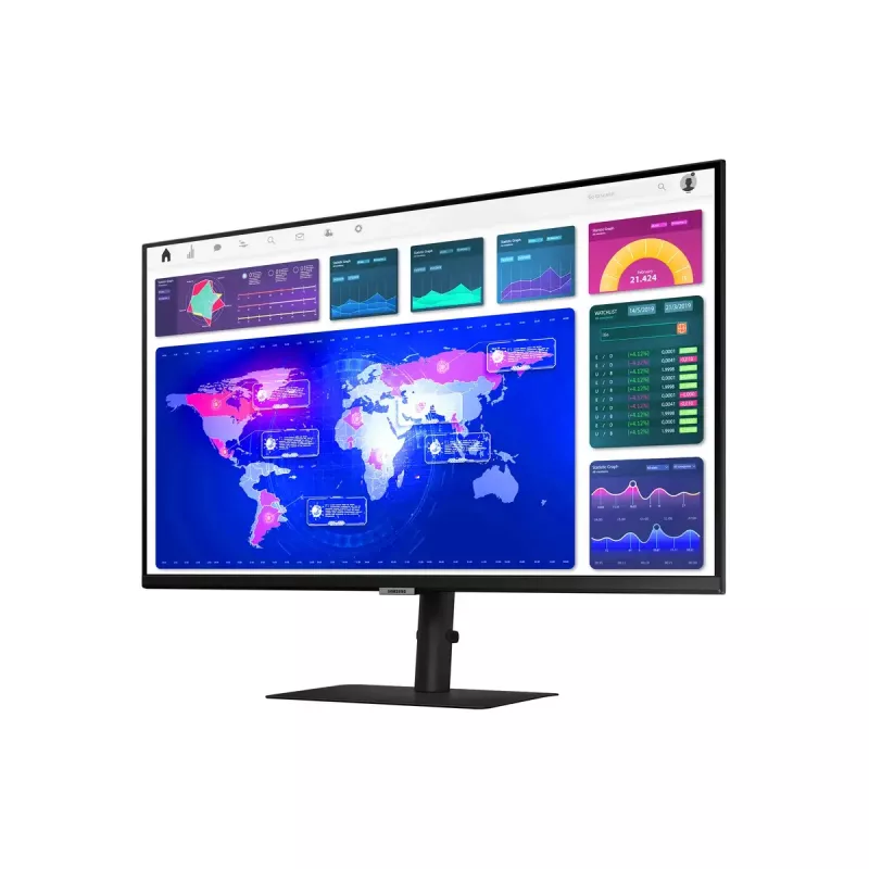 Samsung S32A600NWU kompiuterio monitorius 81,3 cm (32 col.) 2560 x 1440 pikselių Quad HD juodas
