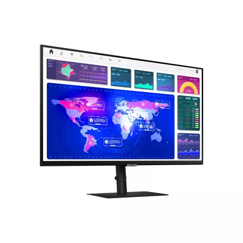 Samsung S32A600NWU kompiuterio monitorius 81,3 cm (32 col.) 2560 x 1440 pikselių Quad HD juodas