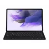 Planšetinio kompiuterio klaviatūra Samsung EF-DT730BBGGDE – Pogo Pin QWERTZ, juoda, skirta Galaxy Tab S7+/S7 FE, 196,7×13,4×286,3 mm