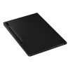 Planšetinio kompiuterio klaviatūra Samsung EF-DT730BBGGDE – Pogo Pin QWERTZ, juoda, skirta Galaxy Tab S7+/S7 FE, 196,7×13,4×286,3 mm