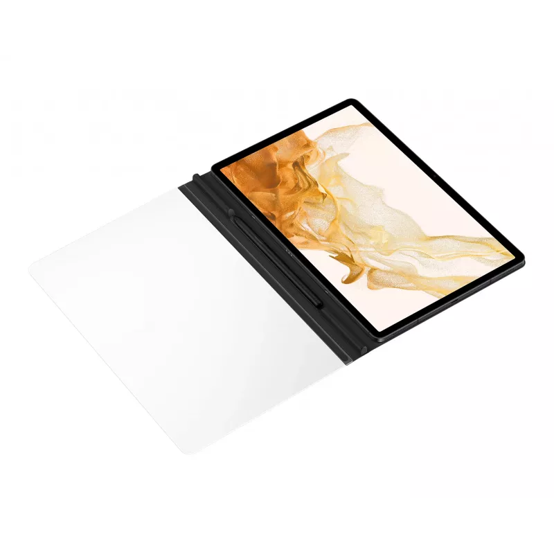 Dėklas Samsung EF-ZX800P Galaxy Tab S8+ / S7+ / S7 FE, 12.7 colio, juodas