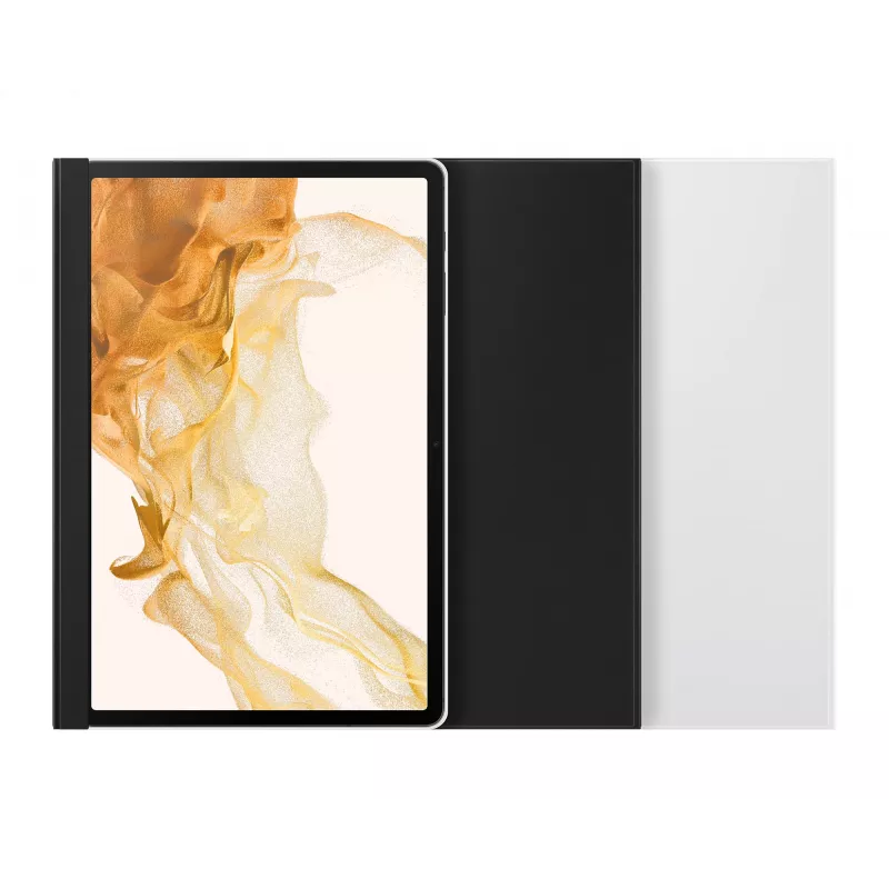 Dėklas Samsung EF-ZX800P Galaxy Tab S8+ / S7+ / S7 FE, 12.7 colio, juodas