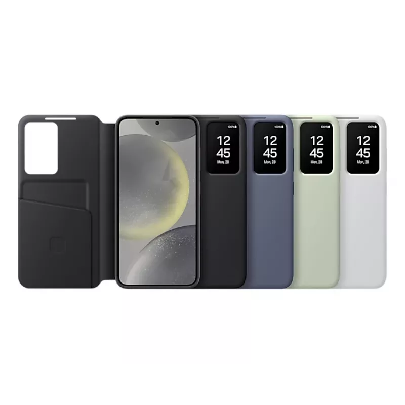 Dėklas su pinigine Samsung Galaxy S24 Žalia