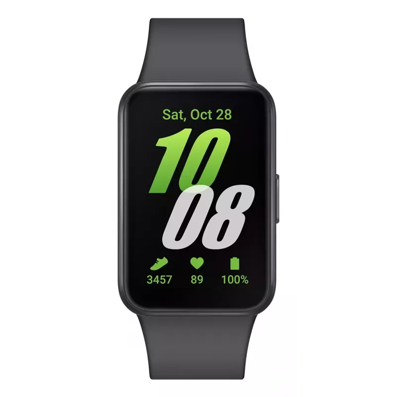 Samsung Galaxy Fit3 4,06 cm (1,6 colio) AMOLED 40 mm Skaitmeninis 256 x 402 pikseliai Liečiamas ekranas Pilka