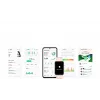 Samsung Galaxy Fit3 4,06 cm (1,6 colio) AMOLED 40 mm Skaitmeninis 256 x 402 pikseliai Liečiamas ekranas Pilka