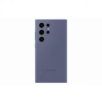 Silicone Dėklas Samsung Galaxy S24 Ultra Violet Monochromatic