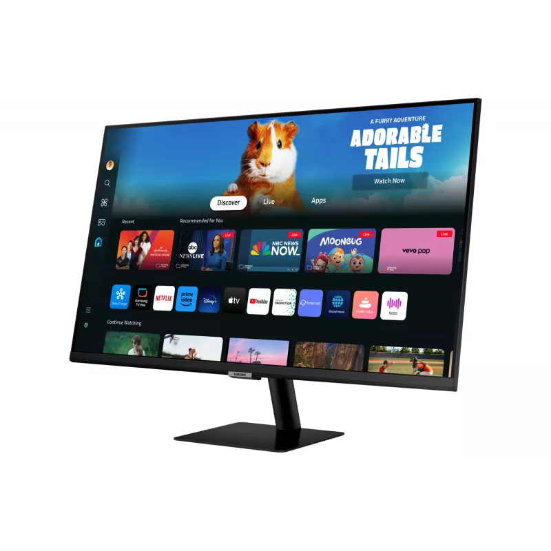 Samsung M50D kompiuterio monitorius 68,6 cm (27 col.) 1920 x 1080 pikselių Full HD LED juodas