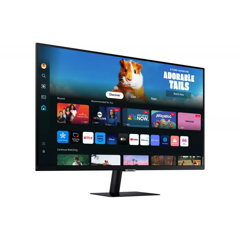 Samsung M50D kompiuterio monitorius 68,6 cm (27 col.) 1920 x 1080 pikselių Full HD LED juodas