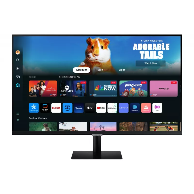 Samsung M50D kompiuterio monitorius 68,6 cm (27 col.) 1920 x 1080 pikselių Full HD LED juodas