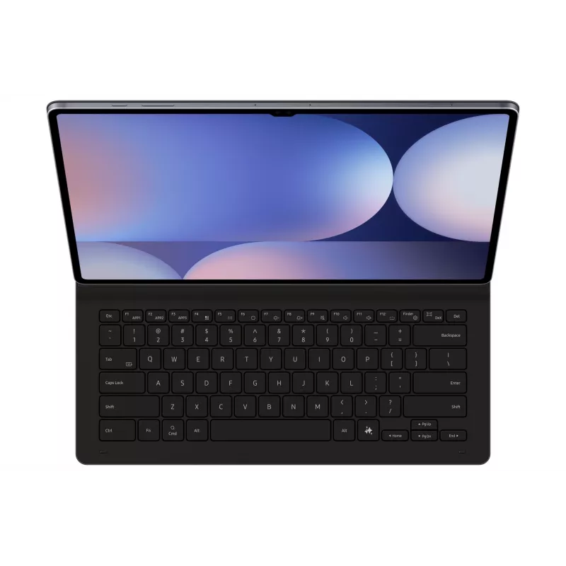 Klaviatūra Samsung EF-DX920 QWERTY anglų Pogo Pin juoda