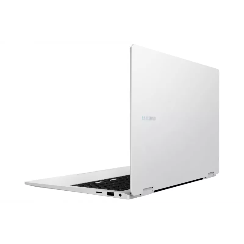 Samsung NP750QHAA-EXP hibridinis nešiojamas kompiuteris (2-in-1) Intel Core Ultra 7 256V 39,6 cm (15,6 col.) jutiklinis Full HD 16 GB LPDDR5x-SDRAM 512 GB SSD Wi-Fi 7 Windows 11 Home sidabrinis