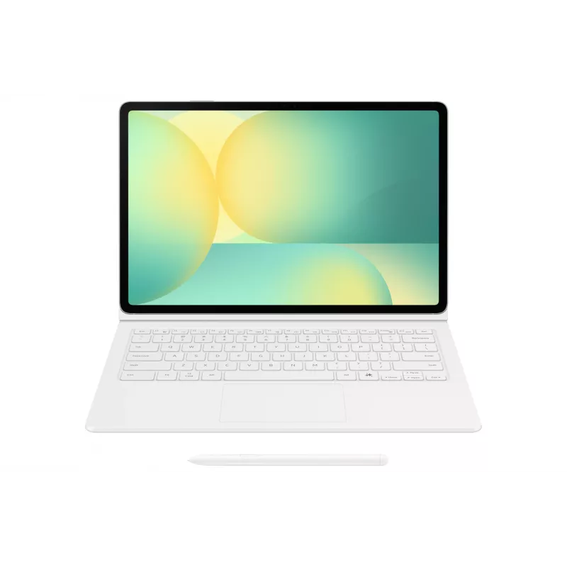 Samsung EF-DX625 belaidė klaviatūra QWERTY su pogo kaiščiu balta