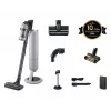 Samsung VS80F28ELP 2-in-1 lazdelinis dulkių siurblys, baterijinis, sausam valymui, HEPA, Micro, be maišelio, 0,5 l, 770 W, pilkas, 2,2 Ah