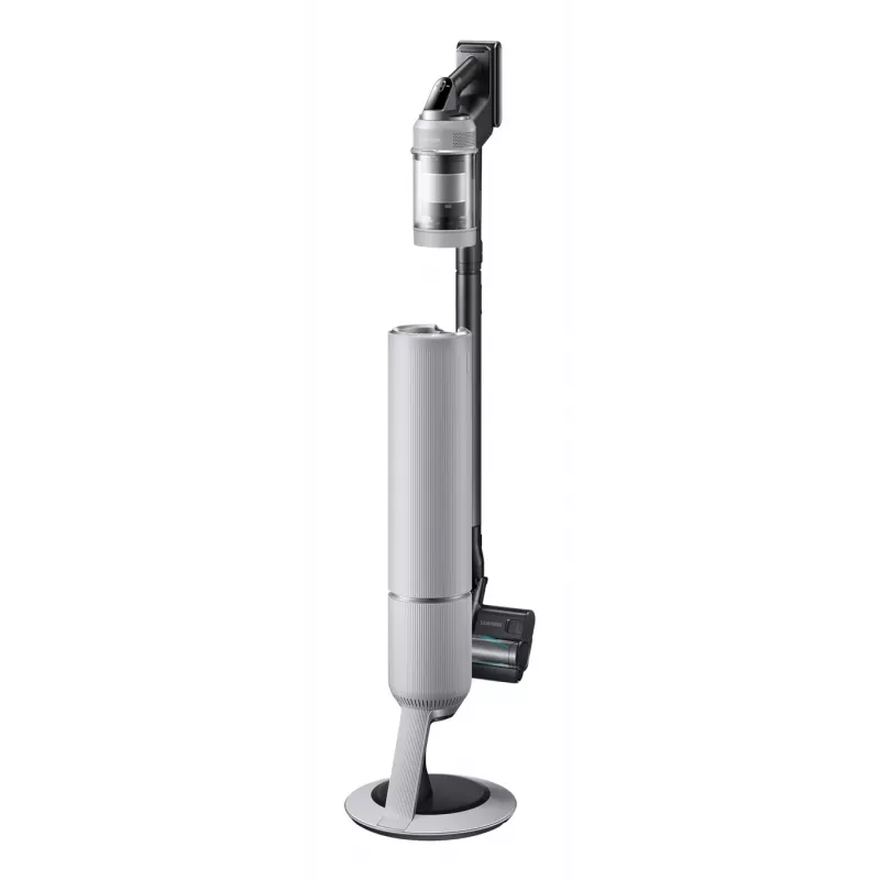 Samsung VS80F28ELP 2-in-1 lazdelinis dulkių siurblys, baterijinis, sausam valymui, HEPA, Micro, be maišelio, 0,5 l, 770 W, pilkas, 2,2 Ah