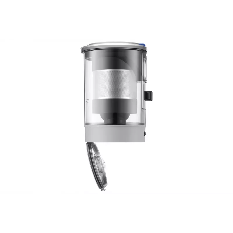 Samsung VS80F28ELP 2-in-1 lazdelinis dulkių siurblys, baterijinis, sausam valymui, HEPA, Micro, be maišelio, 0,5 l, 770 W, pilkas, 2,2 Ah