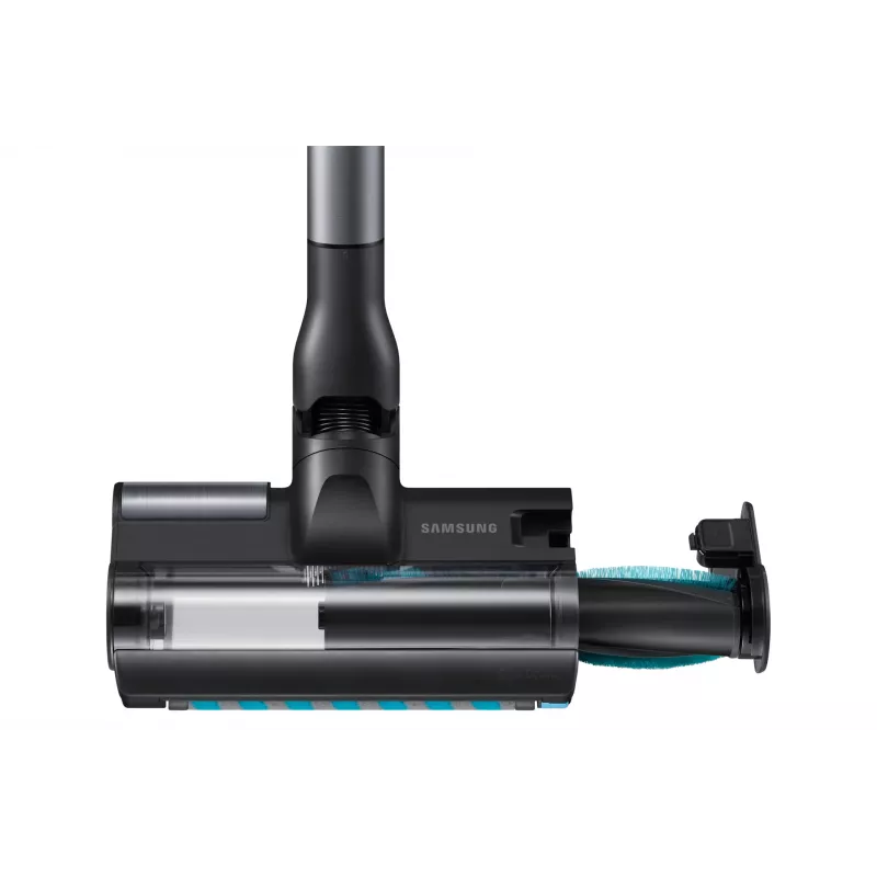 Samsung VS80F28ELP 2-in-1 lazdelinis dulkių siurblys, baterijinis, sausam valymui, HEPA, Micro, be maišelio, 0,5 l, 770 W, pilkas, 2,2 Ah