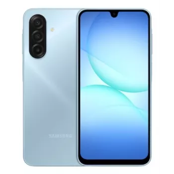 Samsung Galaxy A17 17 cm (6,7 colio) hibridinė dviejų SIM 4G USB Type-C 4 GB 128 GB 5000 mAh šviesiai mėlyna