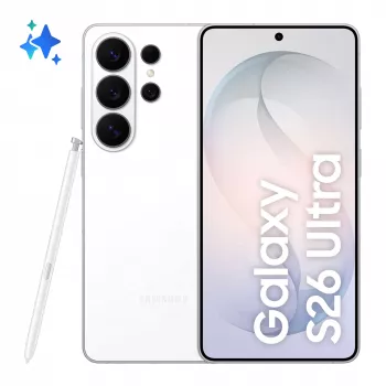 Samsung Galaxy S26 Ultra 17,5 cm (6,9 colio) dviejų SIM kortelių Android 16.0 5G USB Type-C 12 GB 256 GB 5000 mAh Baltas