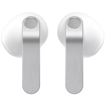 Samsung Galaxy Buds4 belaidės ausinės į ausį, skambučiams/muzikai, Bluetooth, baltos