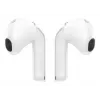 Samsung Galaxy Buds4 belaidės ausinės į ausį, skambučiams/muzikai, Bluetooth, baltos