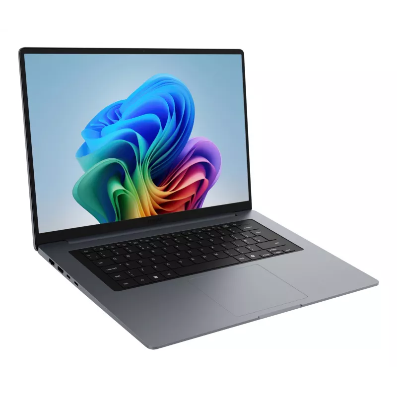 Samsung Galaxy Book6 Copilot+ PC Intel Core Ultra 7 355 nešiojamas kompiuteris 40,6 cm (16 colių) WUXGA 16 GB LPDDR5x-SDRAM 512 GB SSD Wi-Fi 6E (802.11ax) Windows 11 Home pilka