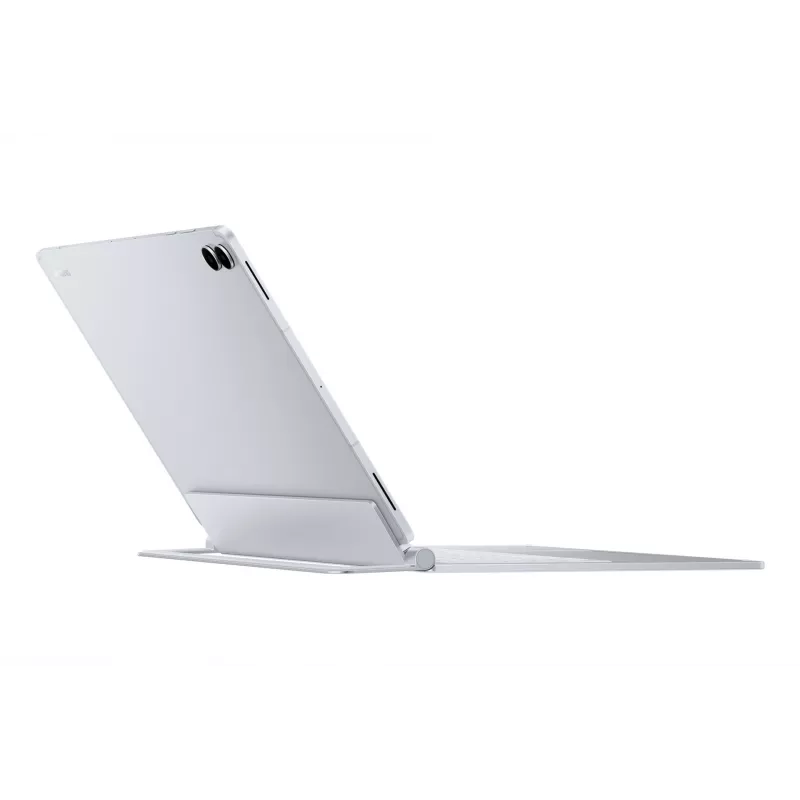 Samsung EF-DX935 klaviatūra QWERTZ vokiška Pogo Pin sidabrinė