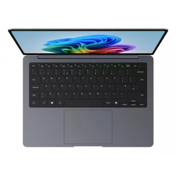 Nešiojamas kompiuteris Samsung Galaxy Book6 Pro Copilot+ PC Intel Core Ultra X7 358H 35,6 cm (14 inch) jutiklinis ekranas WQXGA+ 32 GB LPDDR5x-SDRAM 1 TB SSD Wi-Fi 7 (802.11be) Windows 11 Home Pilka