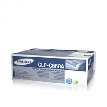 Samsung CLP-C660A originalus žalsvai mėlynas (cyan) toneris, 1 vnt.