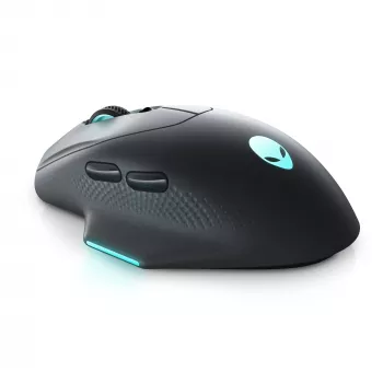 Alienware AW620M pelė žaidimams, dešinei rankai, belaidė RF + USB Type-C, optinė, 26000 DPI