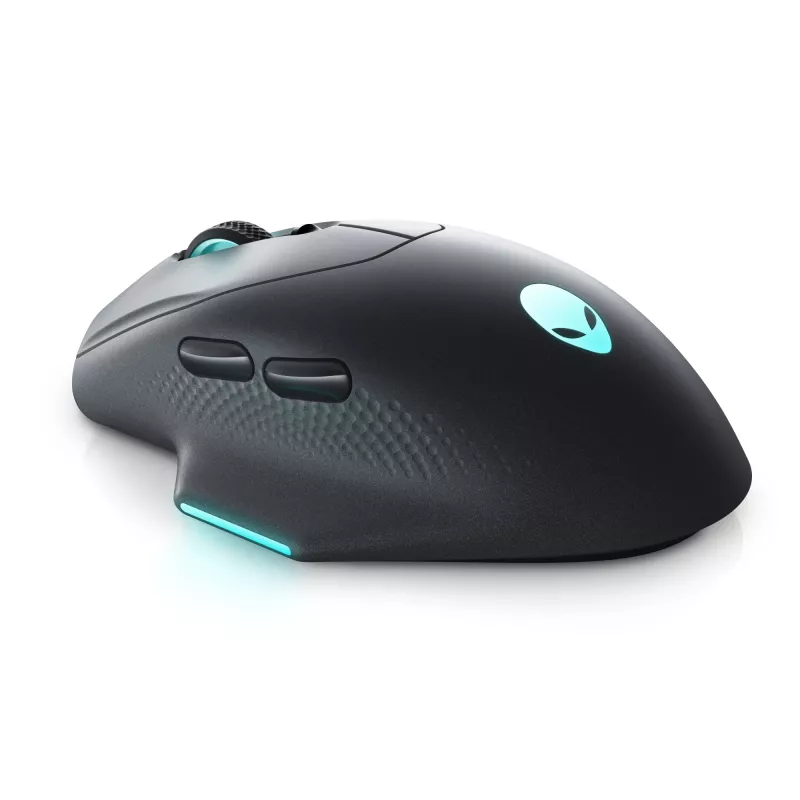 Alienware AW620M pelė žaidimams, dešinei rankai, belaidė RF + USB Type-C, optinė, 26000 DPI