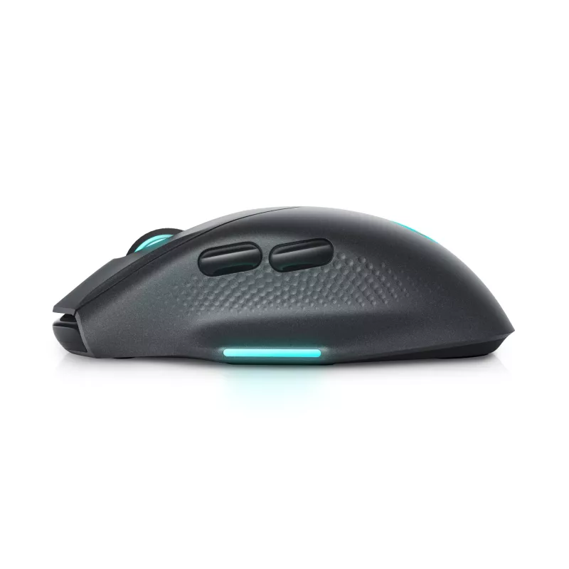 Alienware AW620M pelė žaidimams, dešinei rankai, belaidė RF + USB Type-C, optinė, 26000 DPI