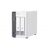 QNAP TS-216G NAS / talpyklos serveris, bokštas, Cortex-A55, 4 GB, HDD, balta