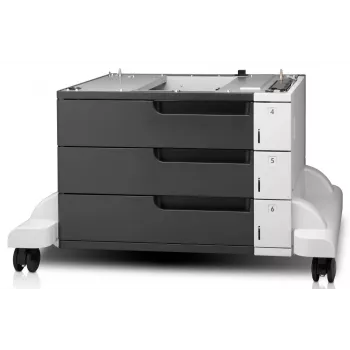 HP LaserJet 3x500 lapų padavimo įrenginys ir stovas, suderinamas su HP LaserJet Enterprise 700 M712 serija