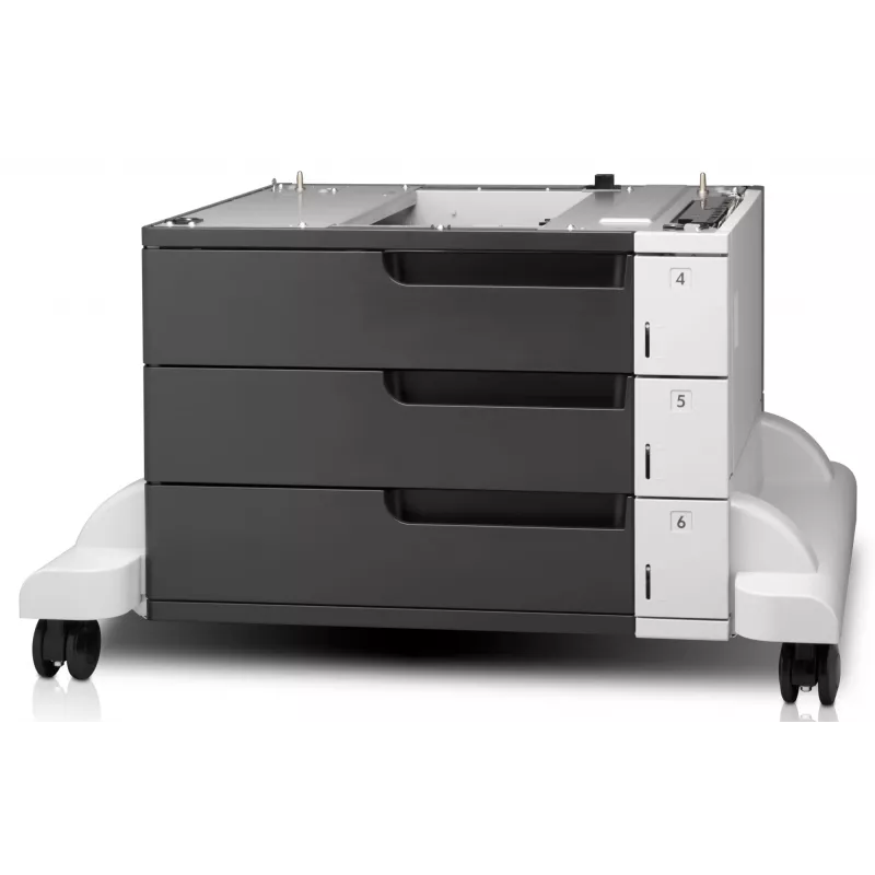 HP LaserJet 3x500 lapų padavimo įrenginys ir stovas, suderinamas su HP LaserJet Enterprise 700 M712 serija