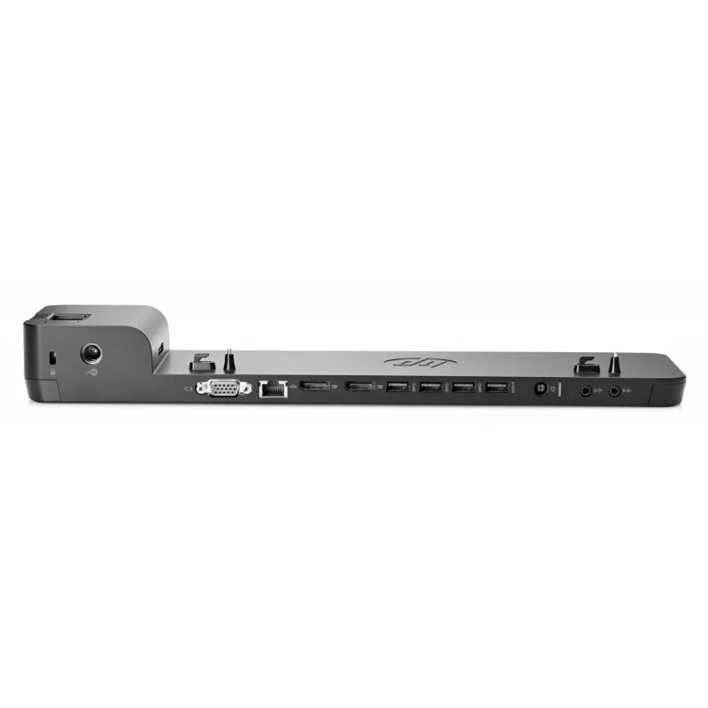 HP UltraSlim Docking Station, dokavimo stotelė, juoda, verslui, 44 mm, 368 mm, 107 mm