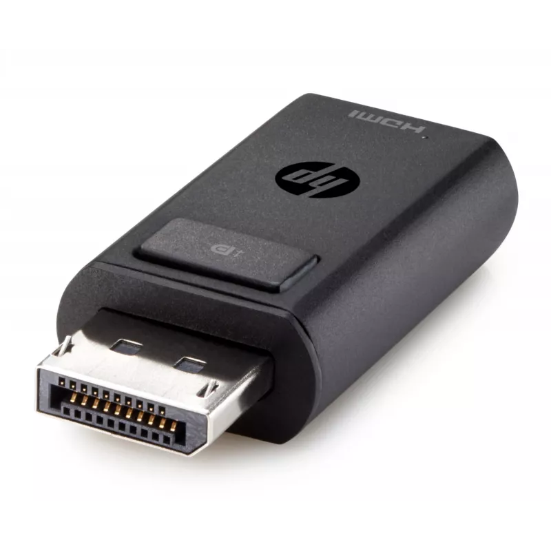 HP DisplayPort į HDMI 1.4 adapteris, DisplayPort, HDMI, juodas