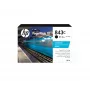 HP 843C 400 ml juoda kasetė PageWide XL spausdintuvams, juoda, 1 vnt.
