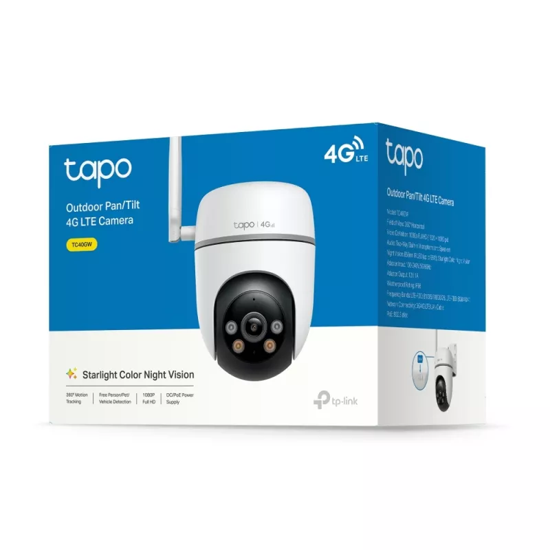 TP-Link TC40GW apsaugos kamera bokštas IP apsaugos kamera Lauko 1920 x 1080 pikselių Lubos/Siena/Stulpas