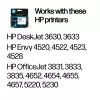 HP 302 Tri-color Original rašalo kasetė, žydra, purpurinė, geltona, 1 vnt., 150 puslapių